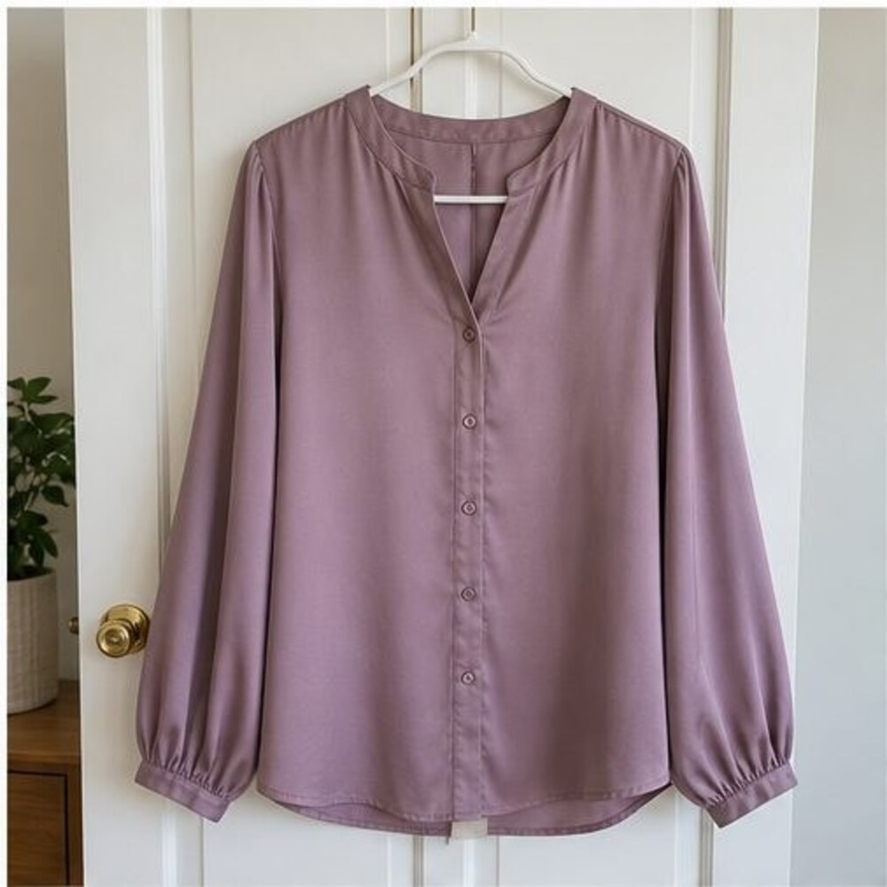 Mauve Tunic Blouse